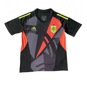 Spain Goalkeeper Replica Home Stadium Shirt Euro 2024 Short Sleeve